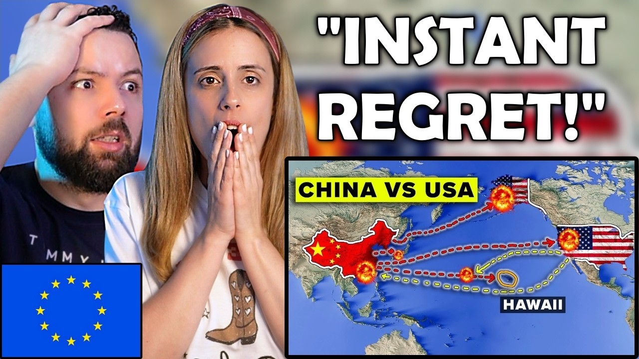 Europeans React to What Happens If China Attacks the U.S. Tomorrow