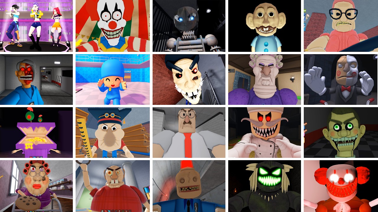 KPOP DEMON HUNTERS,EPIC CHOPPER'S,Wilsons PRISON,Escape Miss Ani,Escape The Carni,ROBLOX JUMPSCARE'S