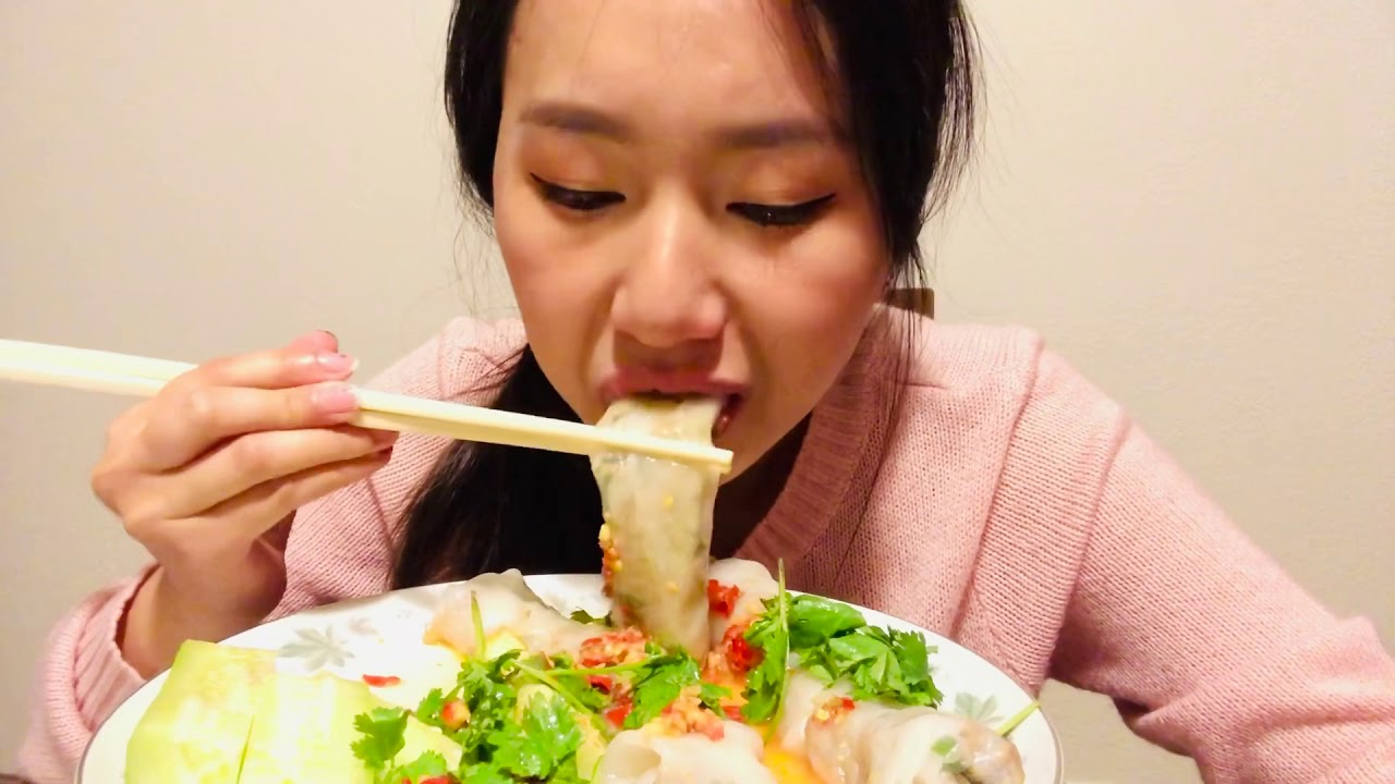 ASMR | SPICY STEAMED RICE ROLLS 🌶🔥 (No Talking)