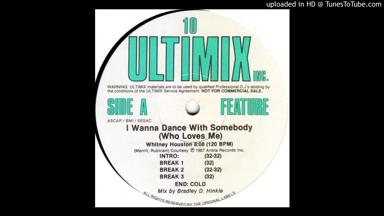 Whitney Houston - I Wanna Dance With Somebody (Who Loves Me) (Ultimix Version)