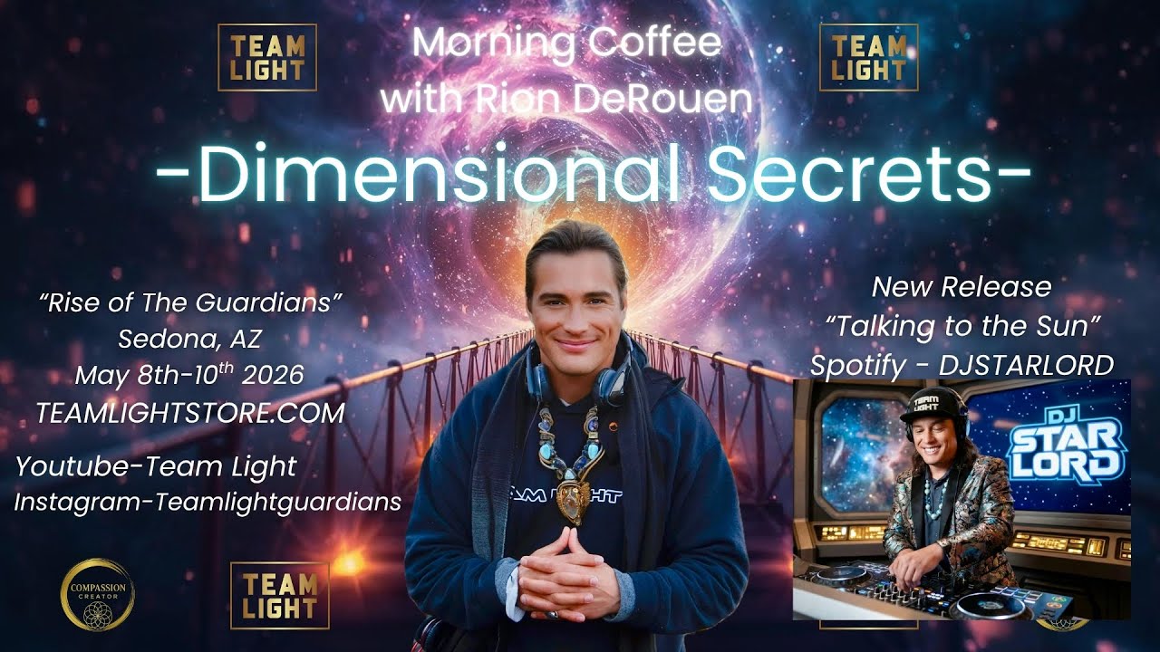 Galactic Intel - 4D Secrets Revealed - Weekly Reading - Morning Coffee with Rion