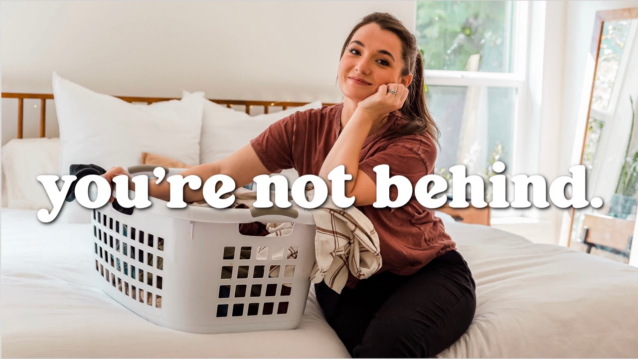 You're not behind... (and here's why.)                        encouragement for the busy + stressed 