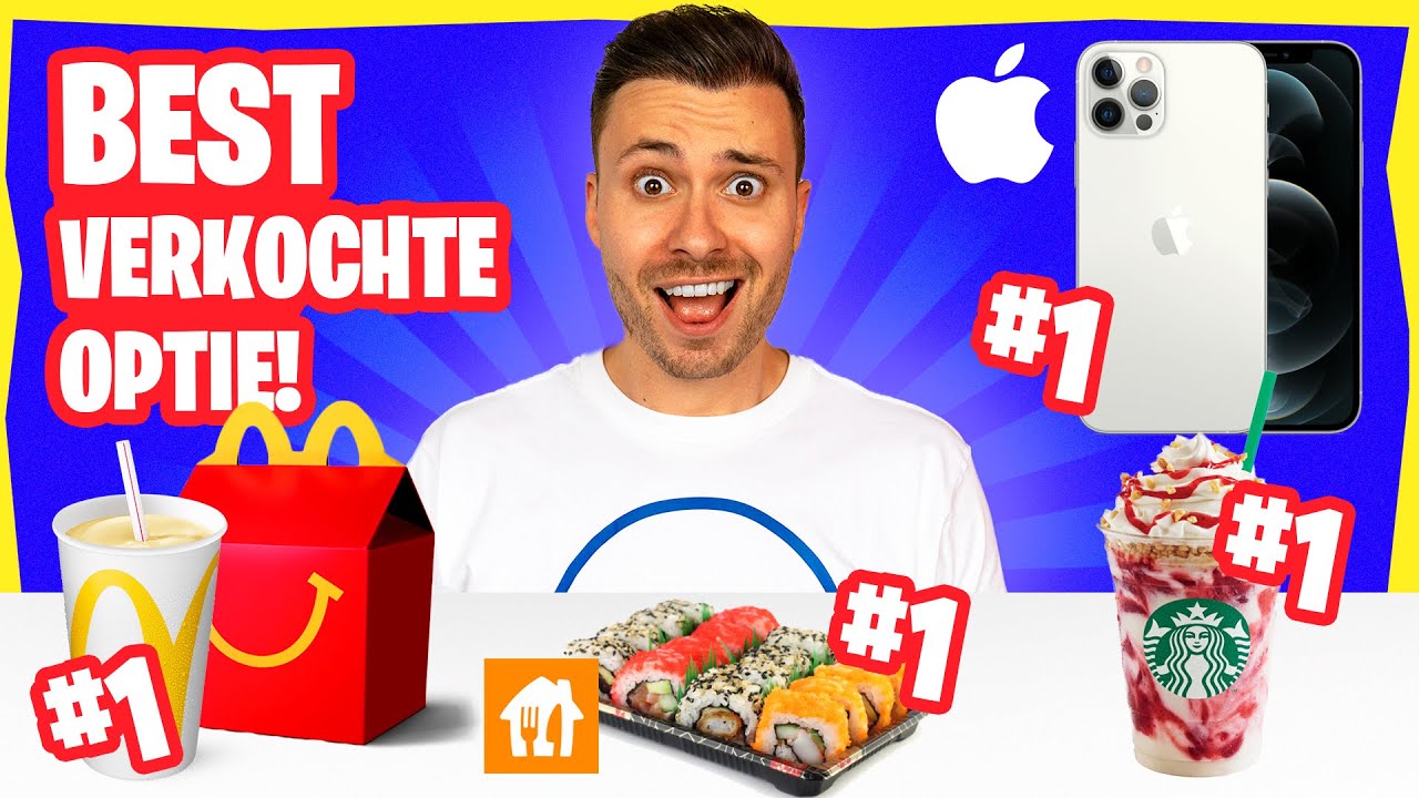 1 DAG ALLEEN DE POPULAIRSTE OPTIE KIEZEN! *Best Verkocht Challenge*