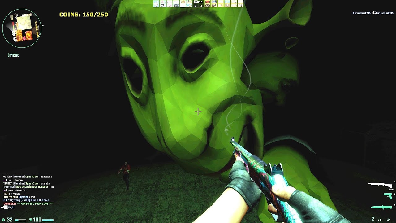 CSGO: Zombie Escape Mod - ze_Diddle_v3 (Shrek Level) on GFL