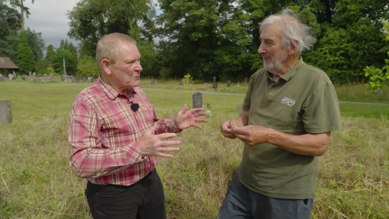 In search of slow worms with Chris Baines