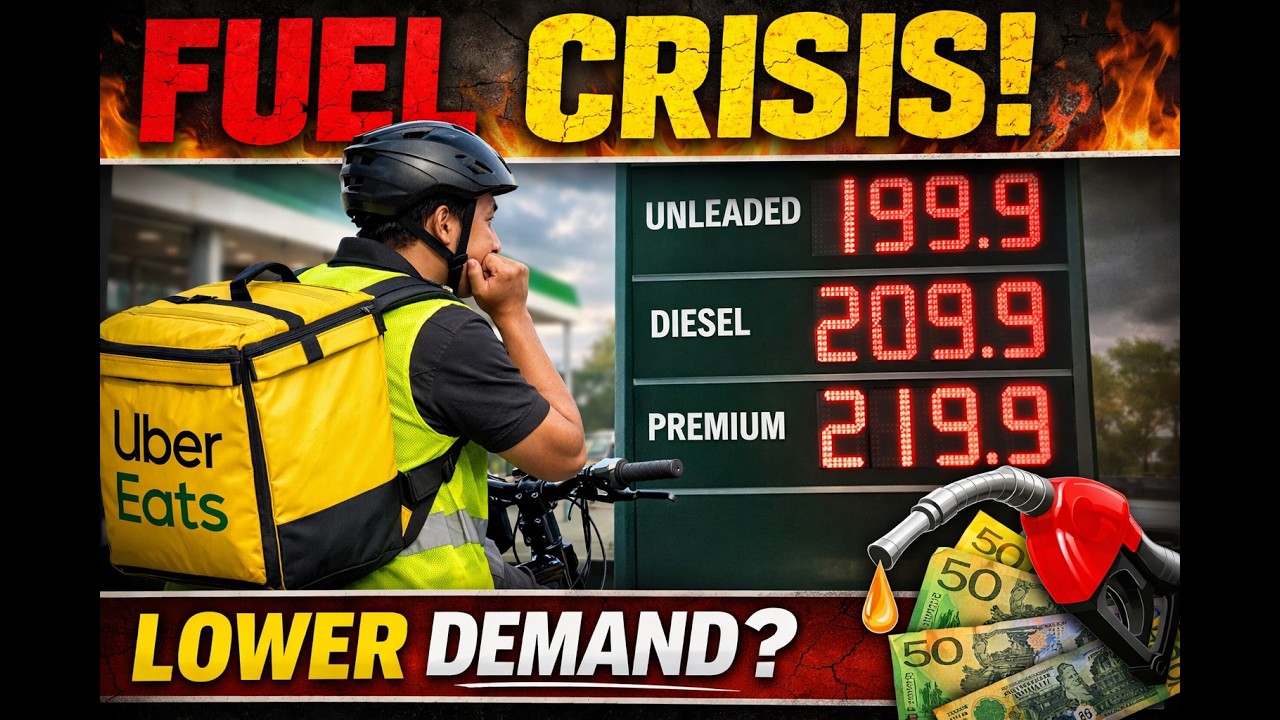 Delivering UberEats in a Fuel Crisis