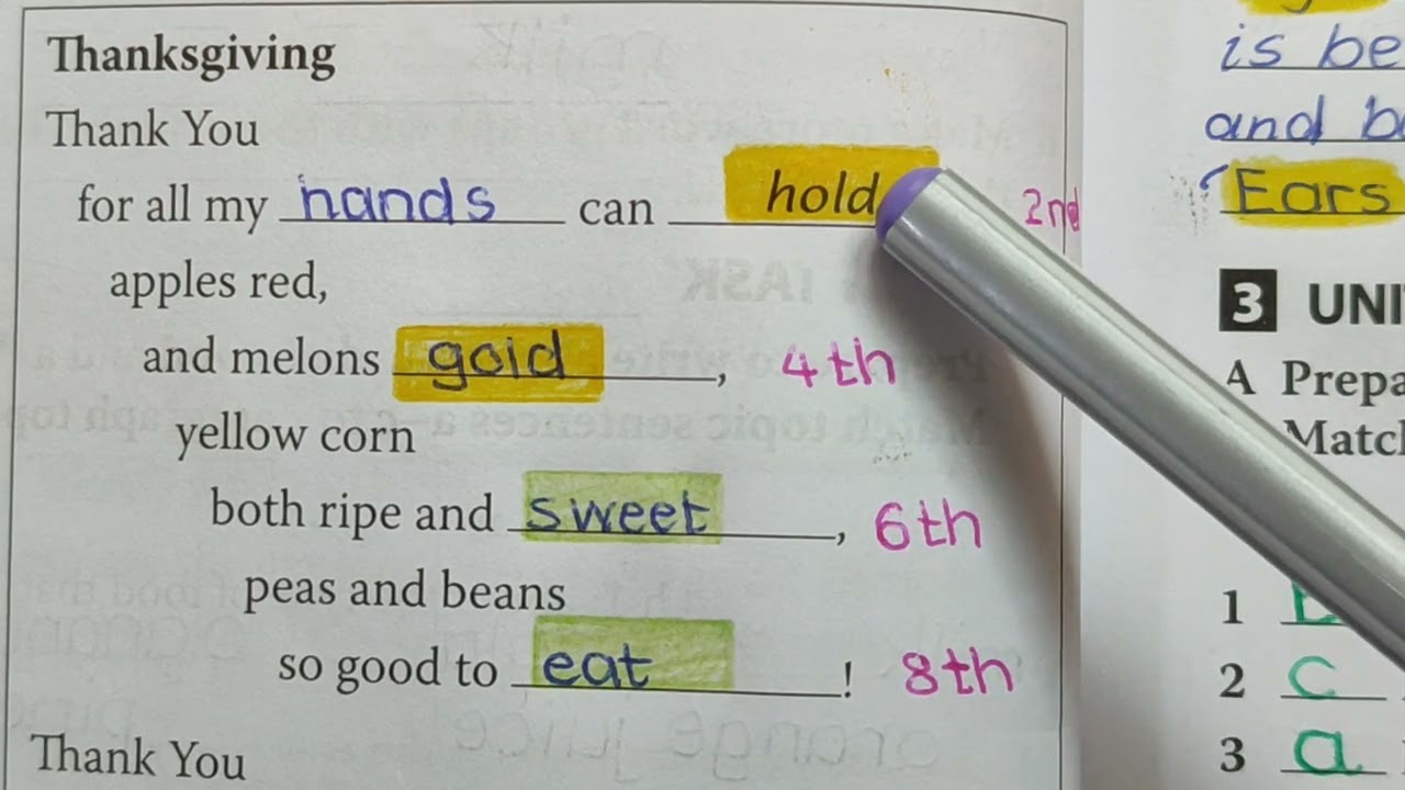 Sunrise 10 AB Unit 3 Lesson 5 and 6ئینگلیزی پۆلی دەیەم