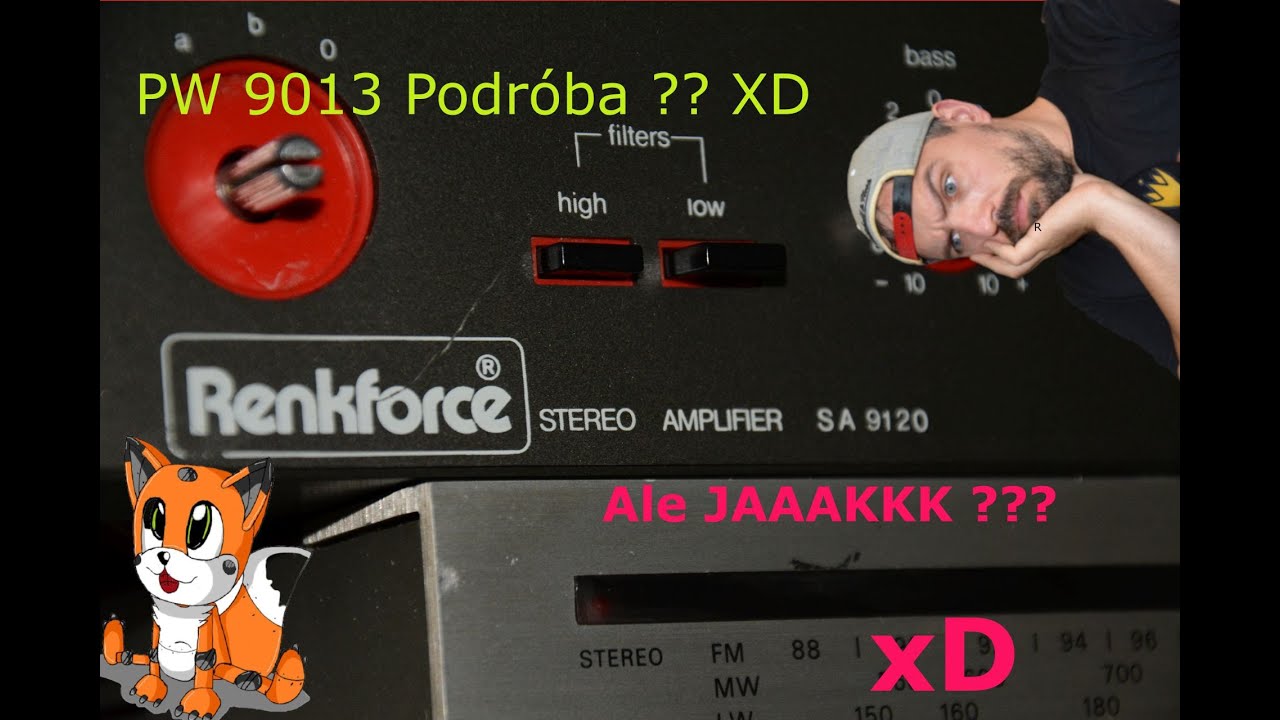 Renkforce SA 9120 czyli PW9013 ? Co jest grane ??? 🤣🤣🤣🤣 #unitra