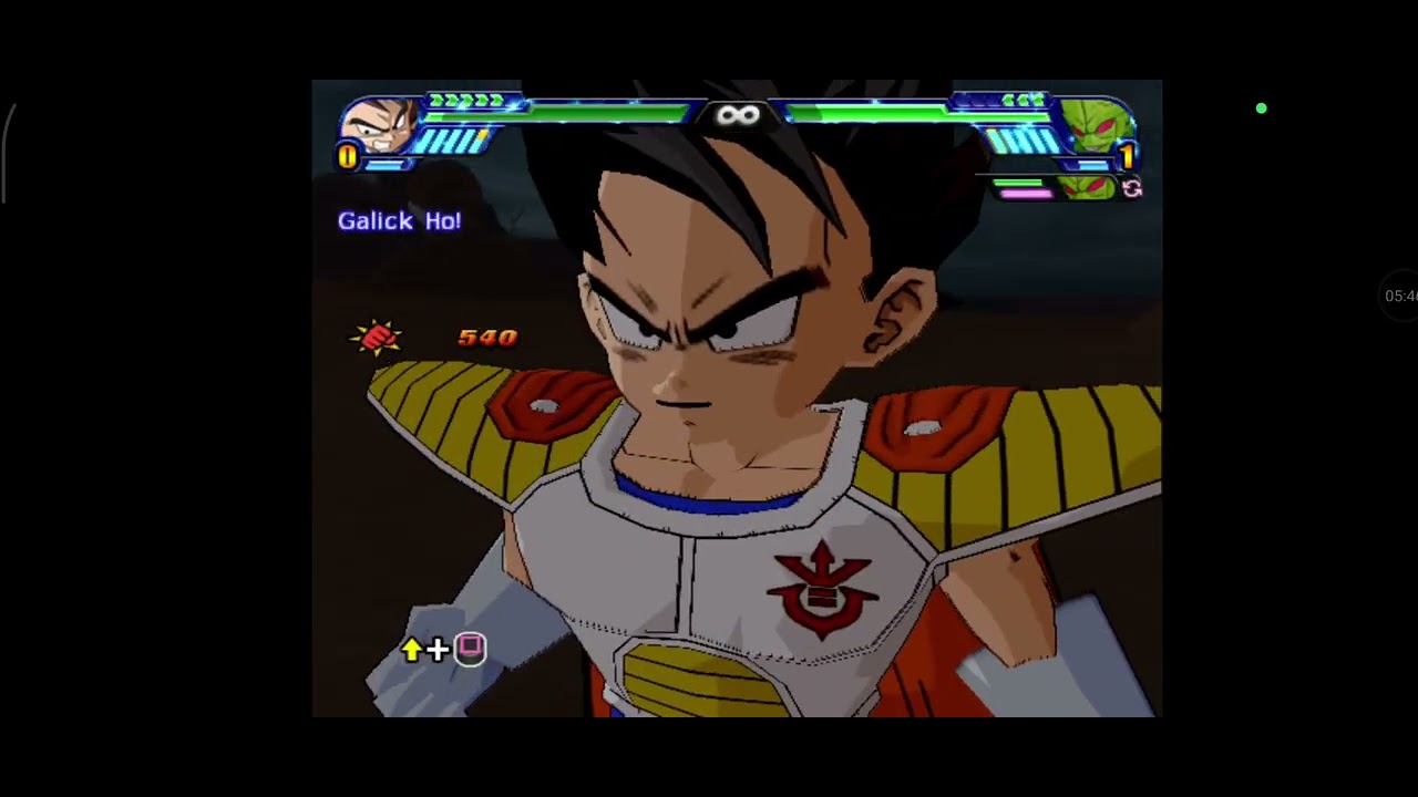 Dbz Vegeta(kid)vs saibamans