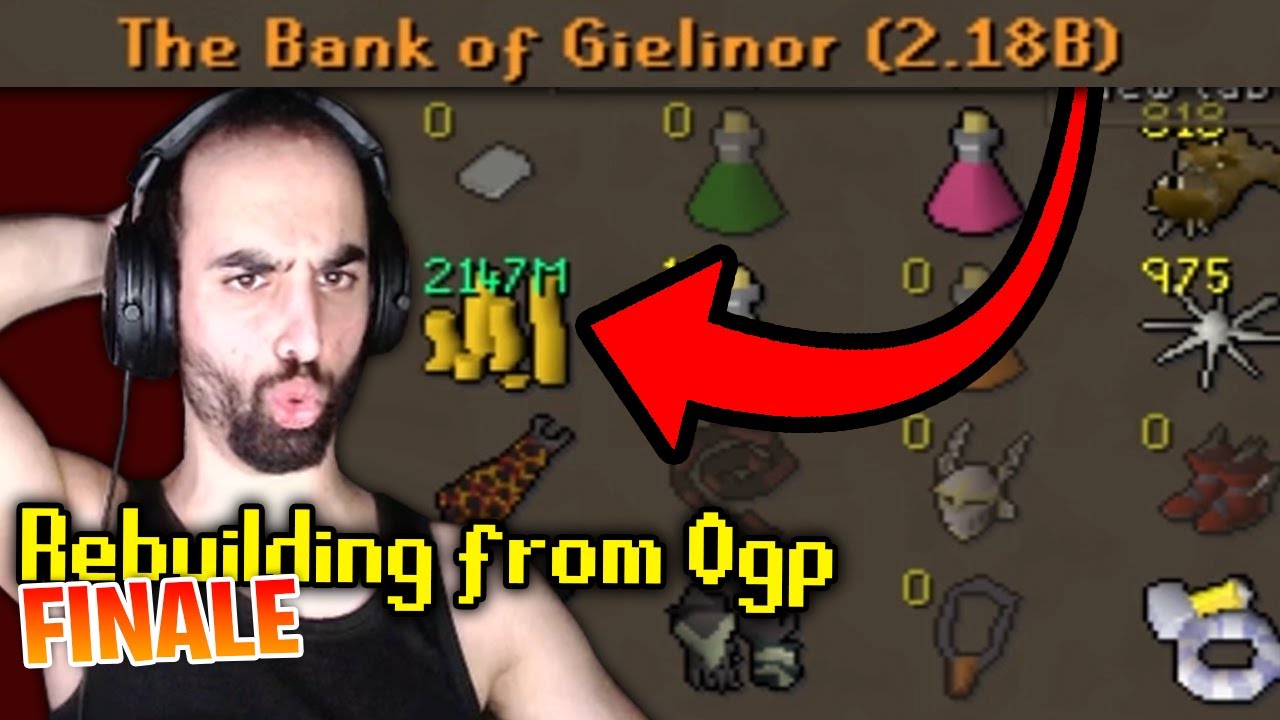 0 GP для максимального количества наличных в OSRS (финал)