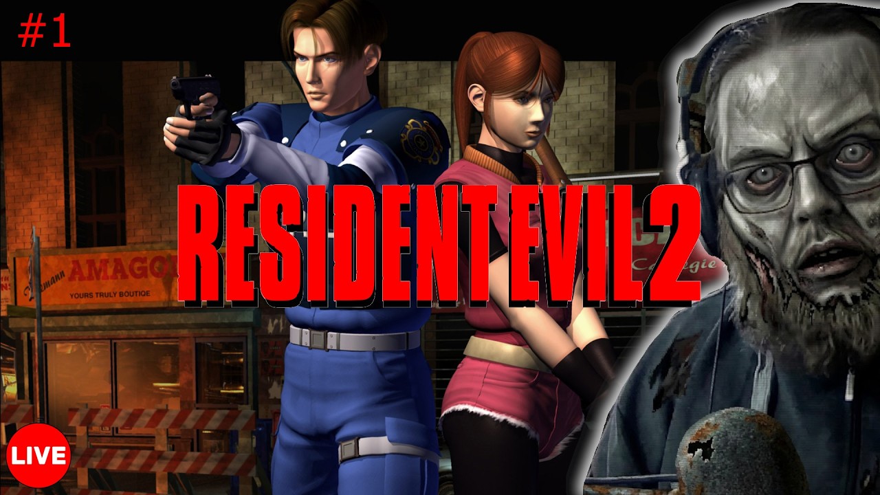 💢ZACZYNAMY KLASYCZNĄ DW&Oacute;JECZKĘ💢 | RESIDENT EVIL 2 (1998) | #1 PC, GOG ft. @kolekcjonerCN