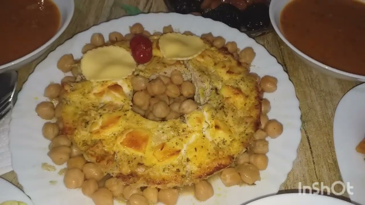 طاولة اول يوم رمضان 🌙ووصفات متنوّعة