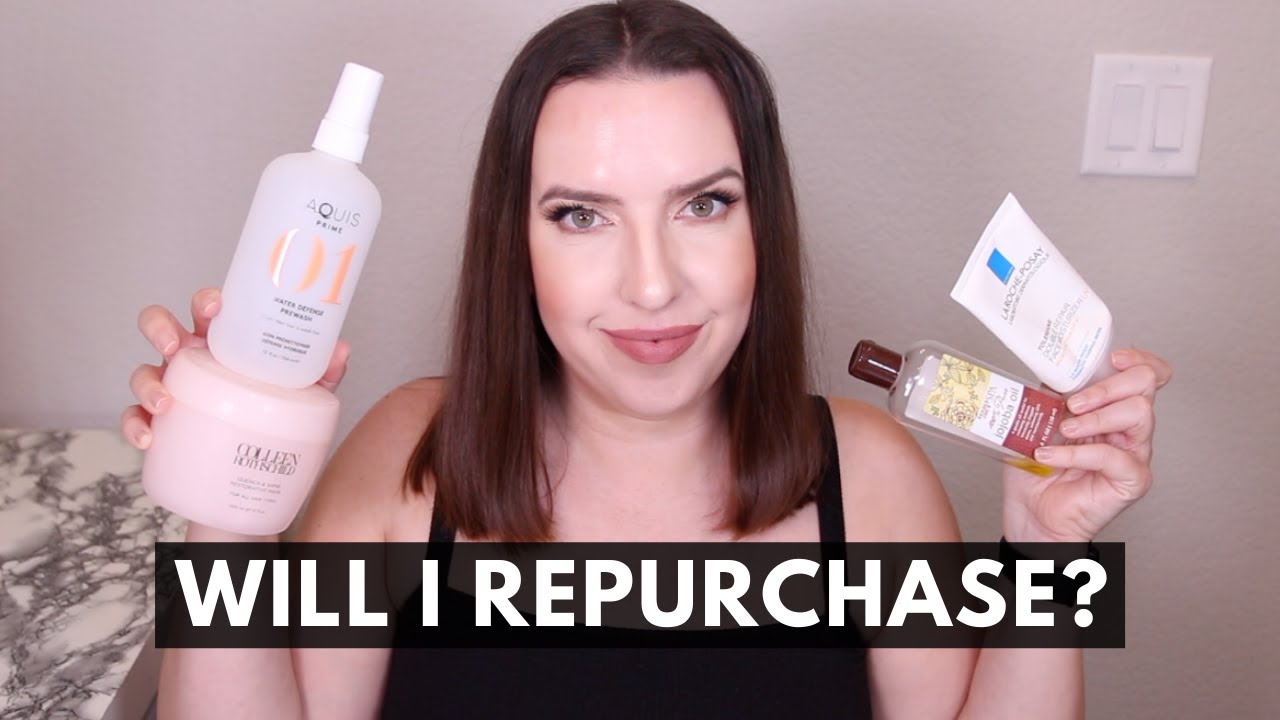 Eczema Skin Care Empties + Hair Care Empties | La Roche Posay, Aquis, Colleen Rothschild