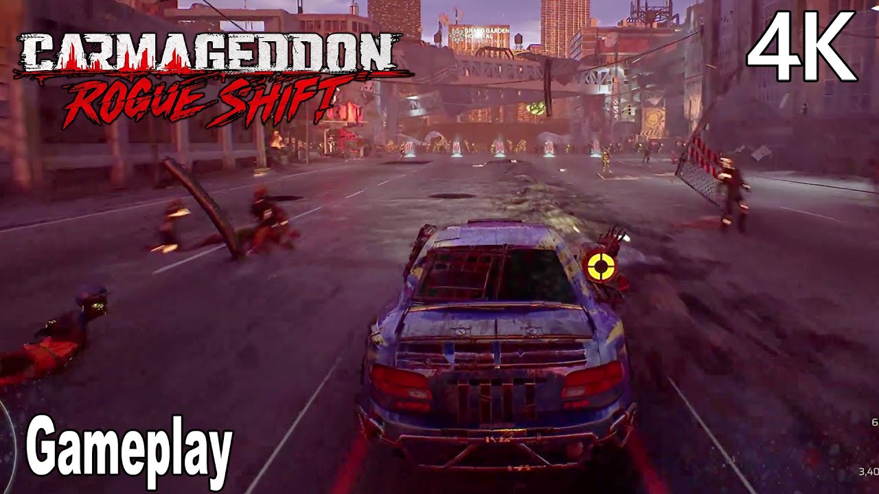 Carmageddon Rogue Shift Gameplay 4K