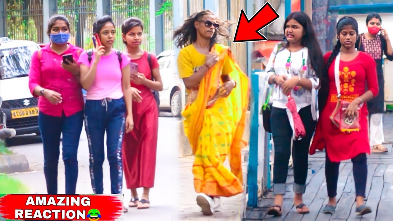 Badi Mushkil Baba Badi Mushkil Walking Ladies Style😜 || Amazing Reaction😂 || Team Oscar Prank