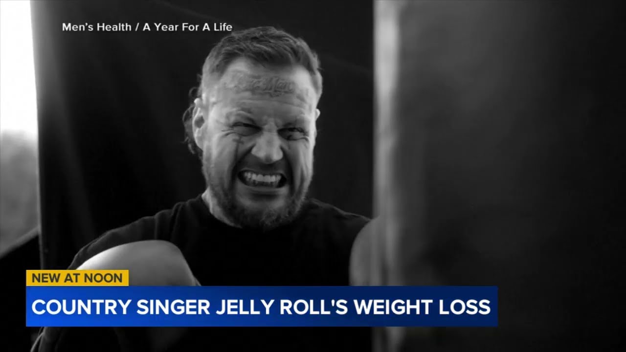 Jelly Roll reveals 275-pound weight loss in new cover