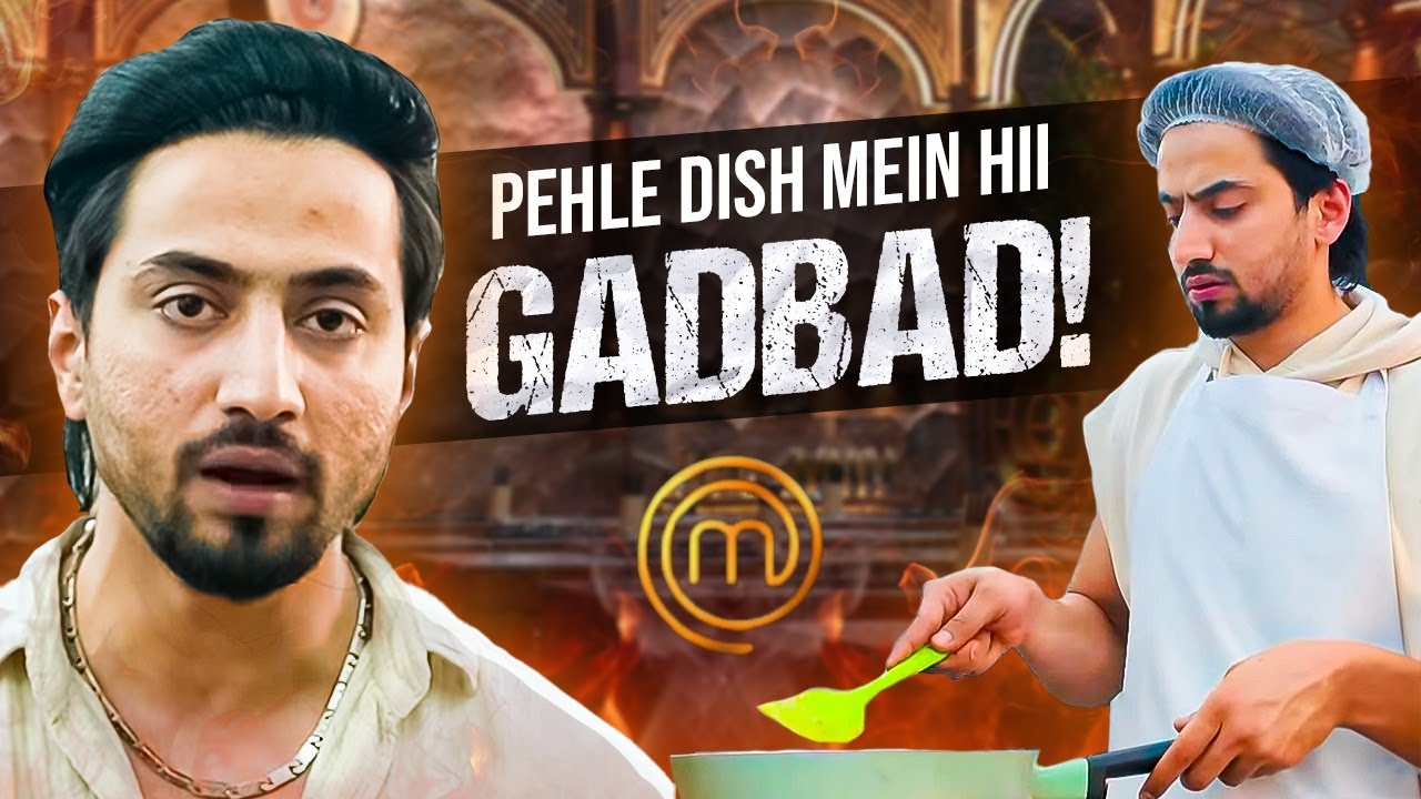 MasterChef Mein Training Shuru! 🥗 | Pehla Din Hii Gadbad! 🤯 @MrFaisu