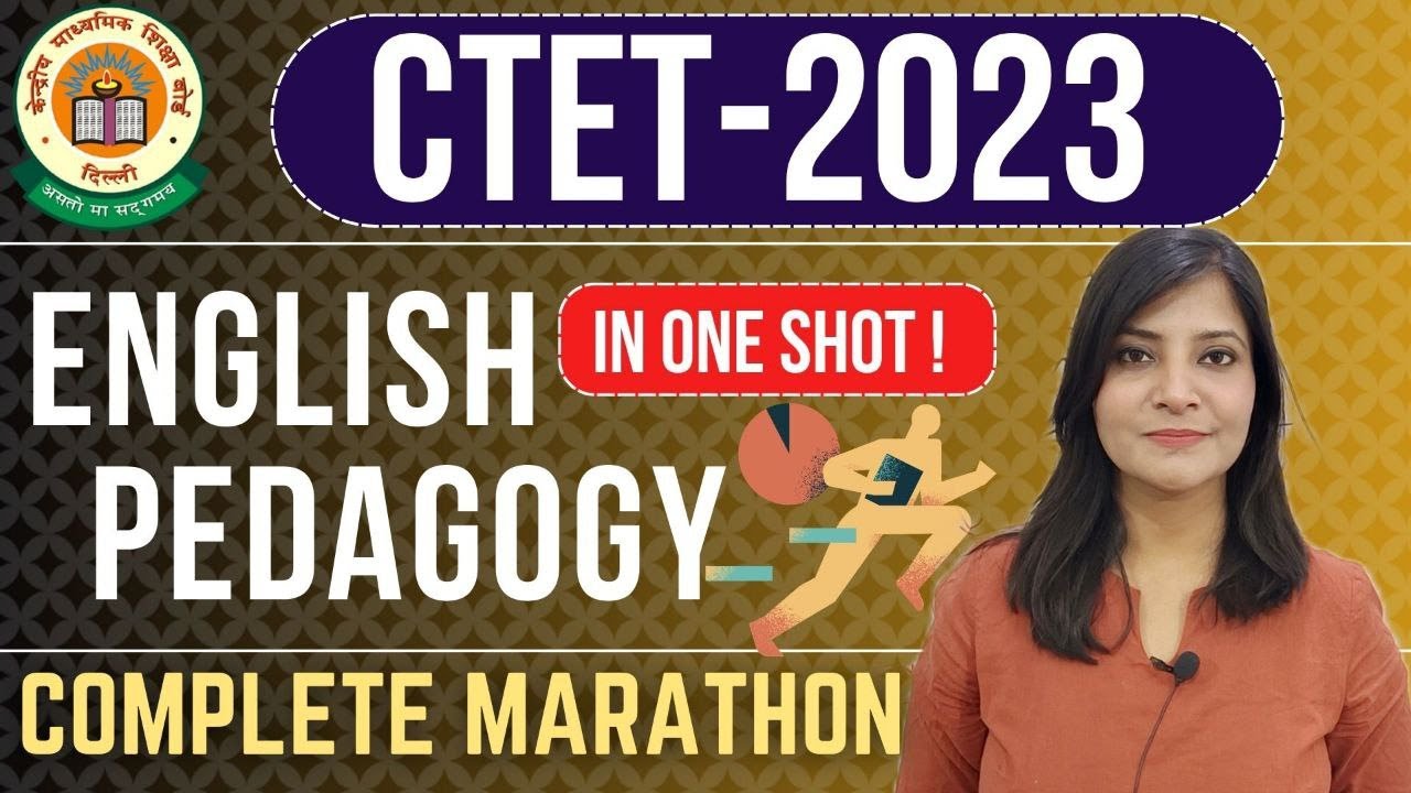 CTET 2023 ||Complete English Pedagogy Marathon|| English Pedagogy in ONE VIDEO  #ctet2023 #ctet