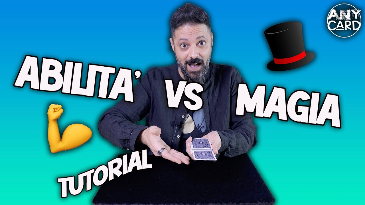 ABILITA' vs MAGIA \\ TUTORIAL #magictrick #magician