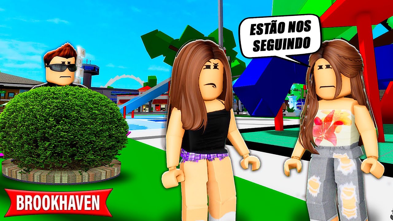 O NOVO ALUNO ESTÁ SEGUINDO A GENTE | Historinhas Brookhaven RP | Roblox
