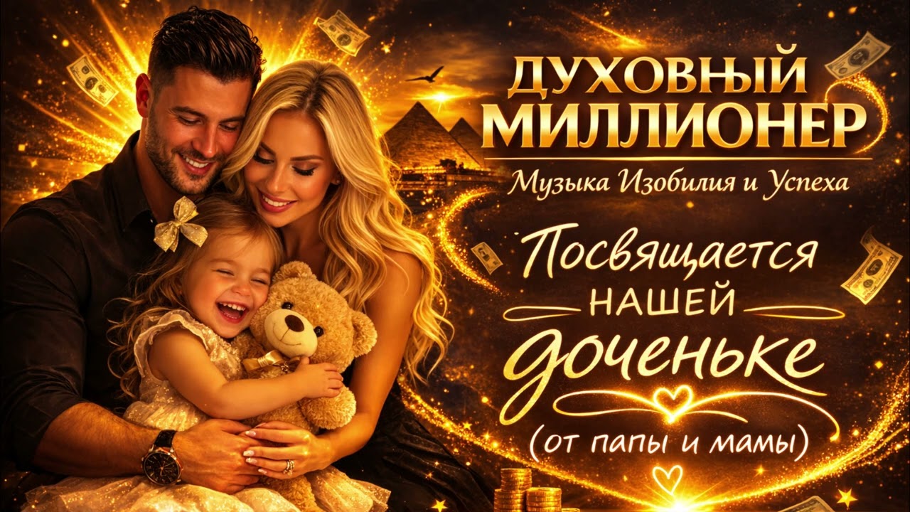 «Посвящается нашей доченьке от папы и мамы»