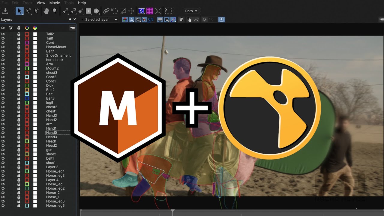 Roto avanzada con Mocha Pro y Nuke ( #vfx #tutorial )