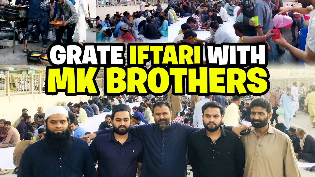Grand Iftar on M.A Jinnah Road with MK Brothers | Awami Iftari with Our Buddies