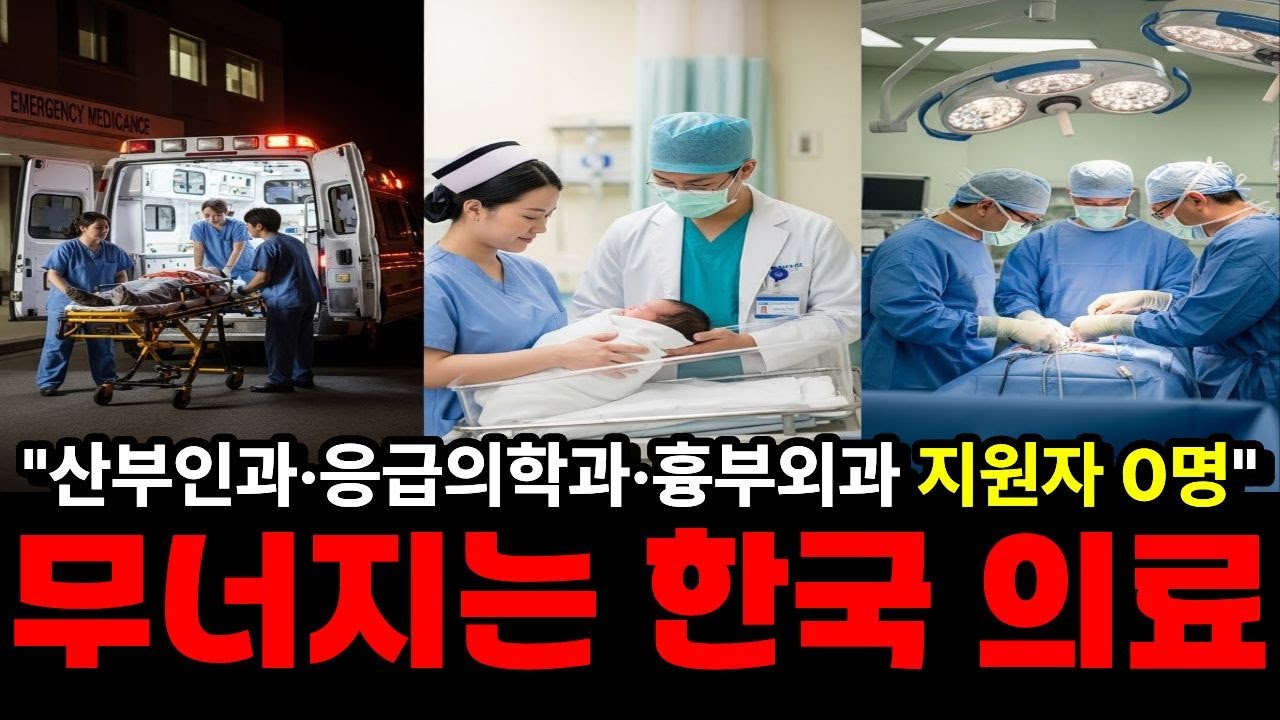 의사가 없다면 벌어지는 일들, 전공의 기피과 붕괴의 진짜 이유