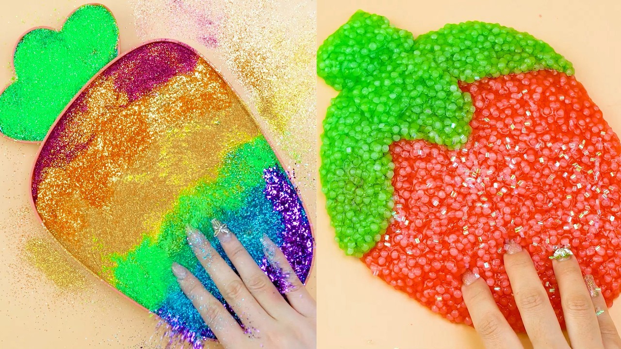 Satisfying Slime ASMR For Deep Sleep | Slime Satisfaction Strawberry ASMR