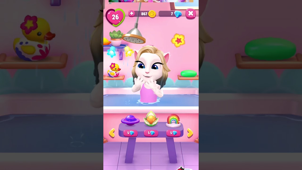 Angela's Morning - Part 146 #mytalkingangela2 #talkingangela #gamesworld #gamesworldofficial