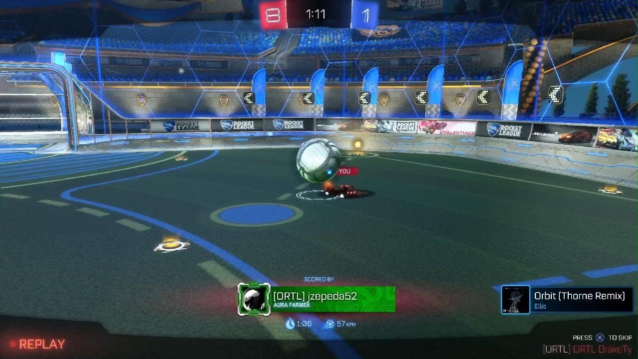 Rocket League Toxic win!