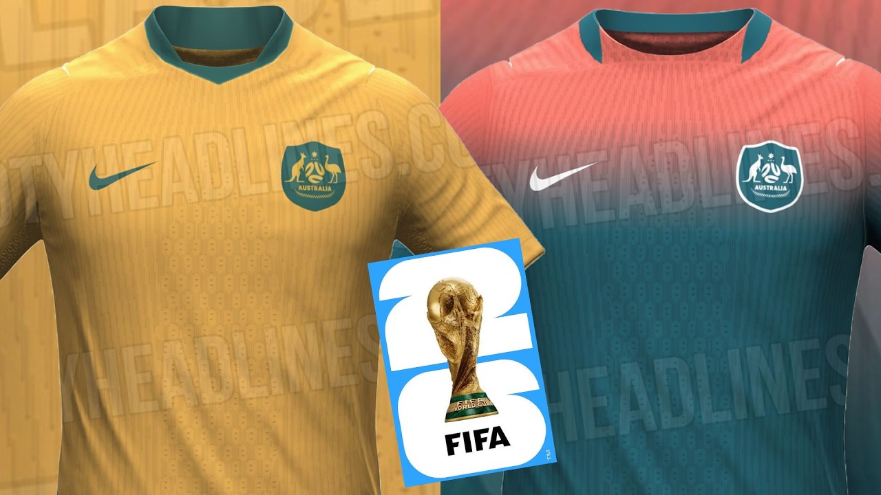 ¡EQUIPACIONES NIKE de AUSTRALIA para el MUNDIAL 2026!