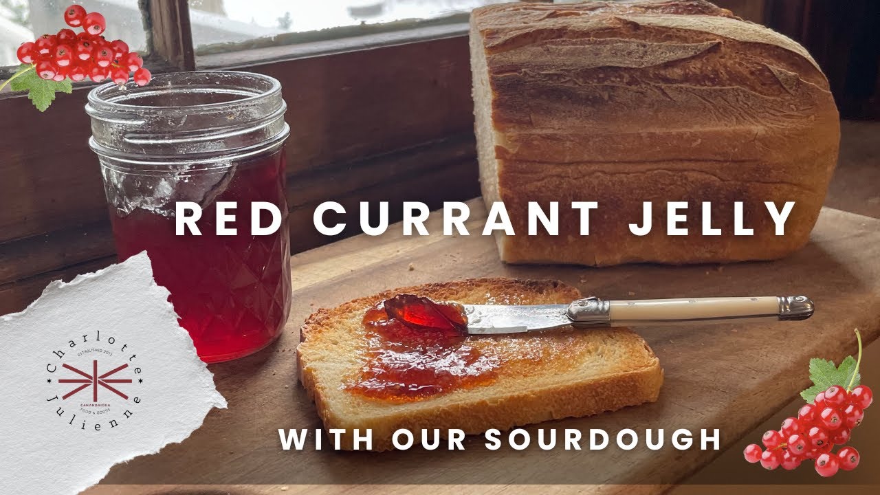 Homemade Sourdough & Red Currant Jelly Breakfast | Cozy Winter Food & Relaxing Morning and Toast