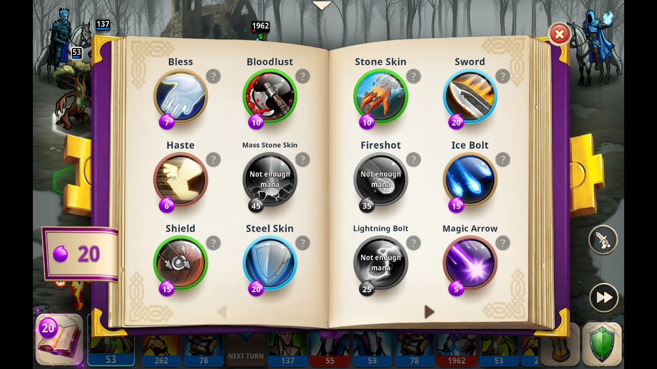 magic world battle vs mini boss , vs 2247 golem, 1148 frost mage, using night king as heroes