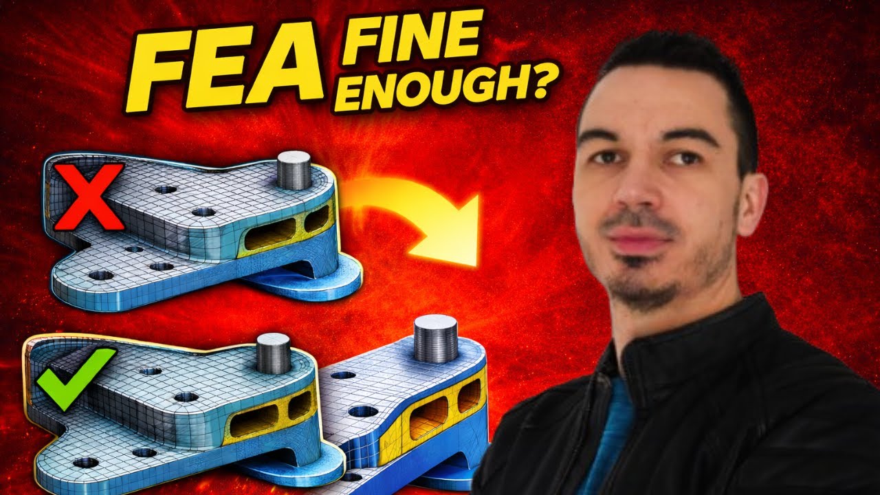 Объяснение работы с сеткой в ​​SolidWorks FEA: насколько мелкой должна быть сетка?