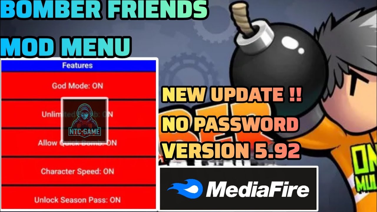 [UPDATE] Bomber Friends MOD MENU v5.92 | Unlimited Money & Unlock All Skins || NTC-GAME