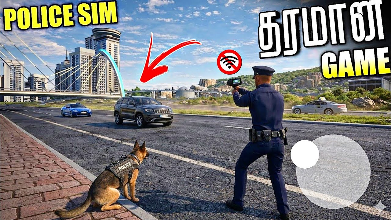 I Tried Best Police Simulator Game on Mobile 😍 Tamil