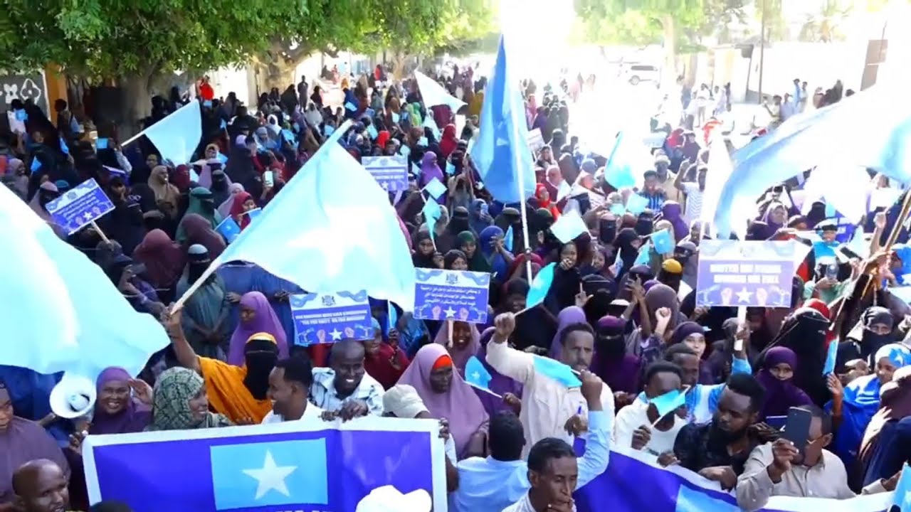 DAAWO Banaanbaxyo ISra1L looga soo hor jeedo oo Muqdisho ka dhacay Maanta