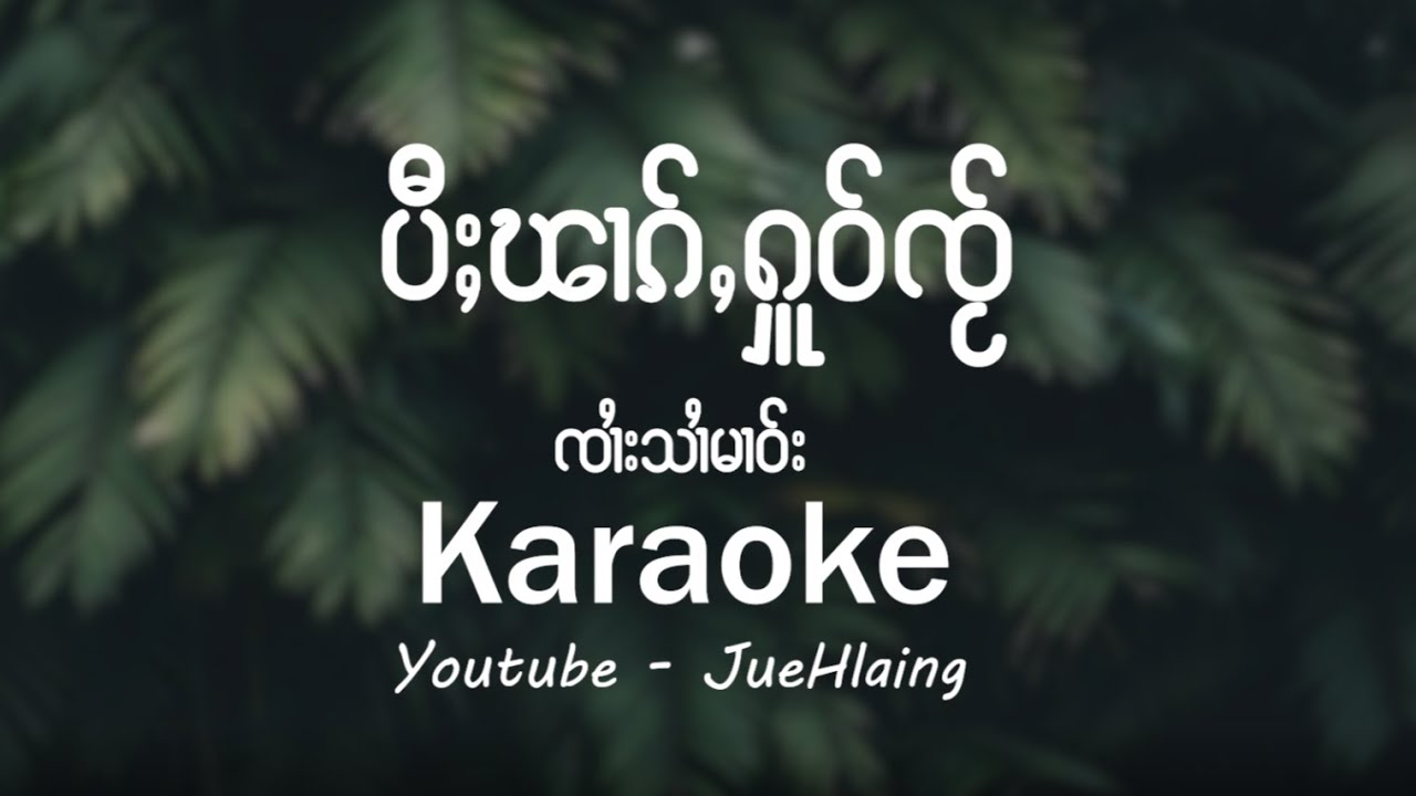 ပီႈၽၢၵ်ႇႁူဝ်ၸႂ်  - ၸၢႆးသၢႆမၢဝ်း (Karaoke)
