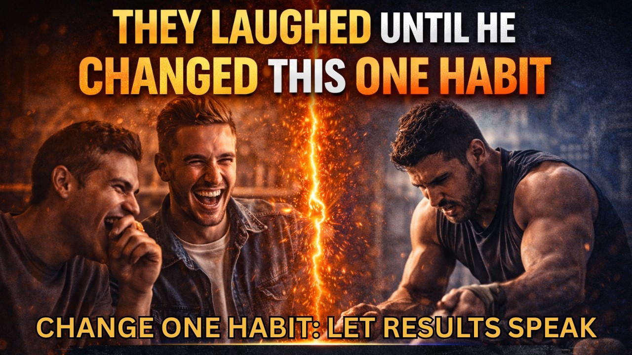 They laughed until he change this one habit