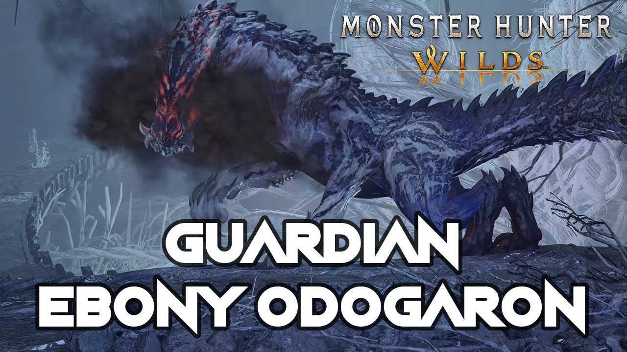 Monster Hunter Wilds - Guardian Ebony Odogaron Boss Fight