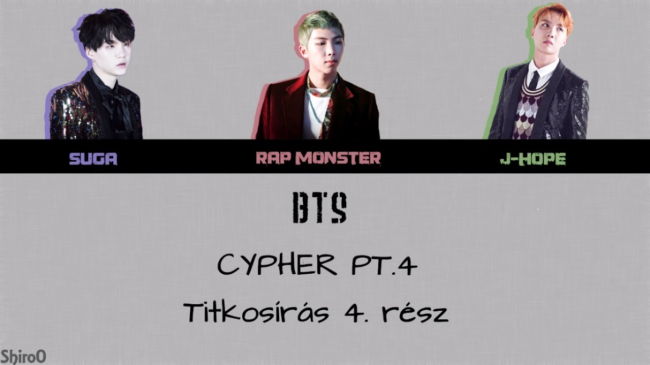 BTS - Cypher PT. 4 (Han | Rom | Hunsub.) [SZÍNKÓDOLVA]