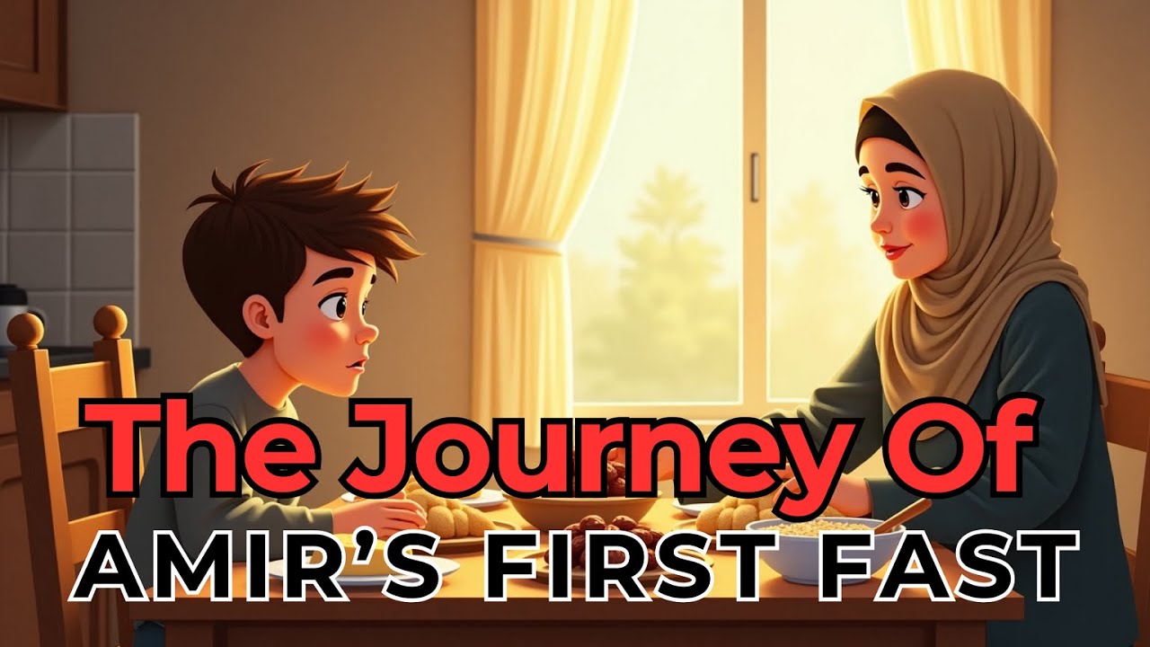 The Journey of Amir&rsquo;s First Fast | Short Story for Kids | RAMADAN Tales | Ramadan Story for Kids