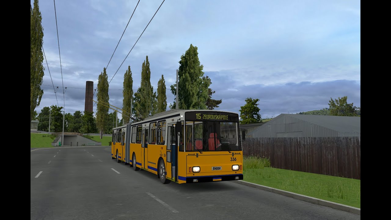 Simt Simulator | Linka 15 | &Scaron;koda 15Tr DSZO #336
