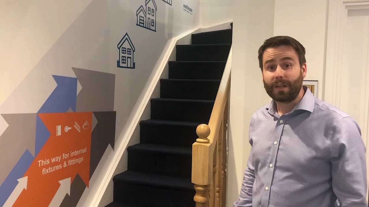 Take a guided tour of the Scotframe Show Home - located in the NSBRC, Swindon