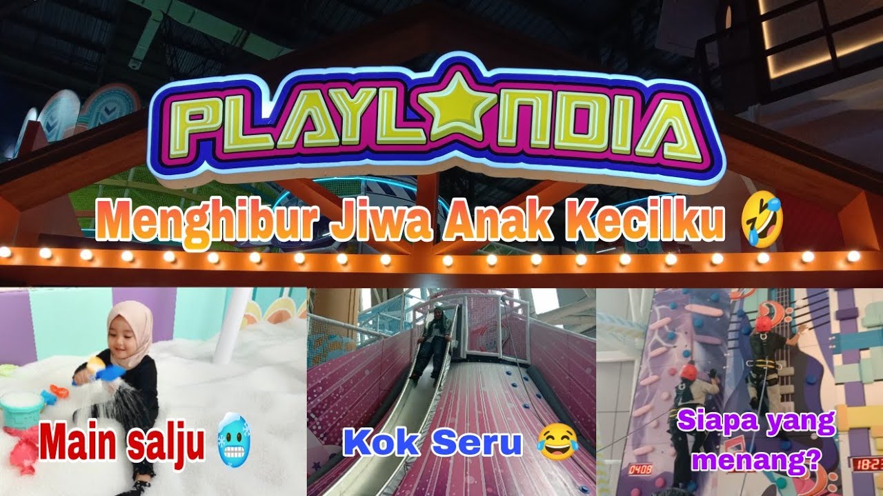 MAIN SEPUASNYA DI PLAYLANDIA CENTRAL PARK /WAHANA PERMAINAN UNTUK ANAK-ANAK DAN DEWASA DI JAKARTA