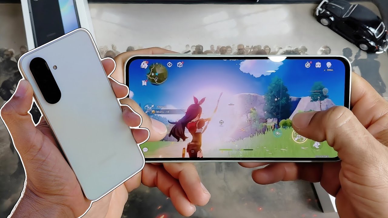 GENSHIN IMPACT no Galaxy A36 RODA LISO? TESTE de jogos parte 2