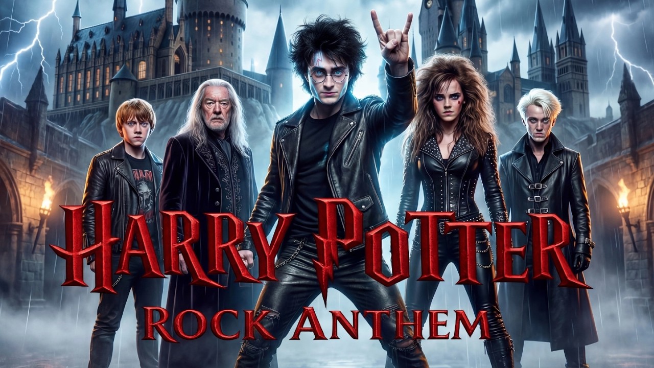 What If Harry Potter Was an 80s Rock Anthem Movie?