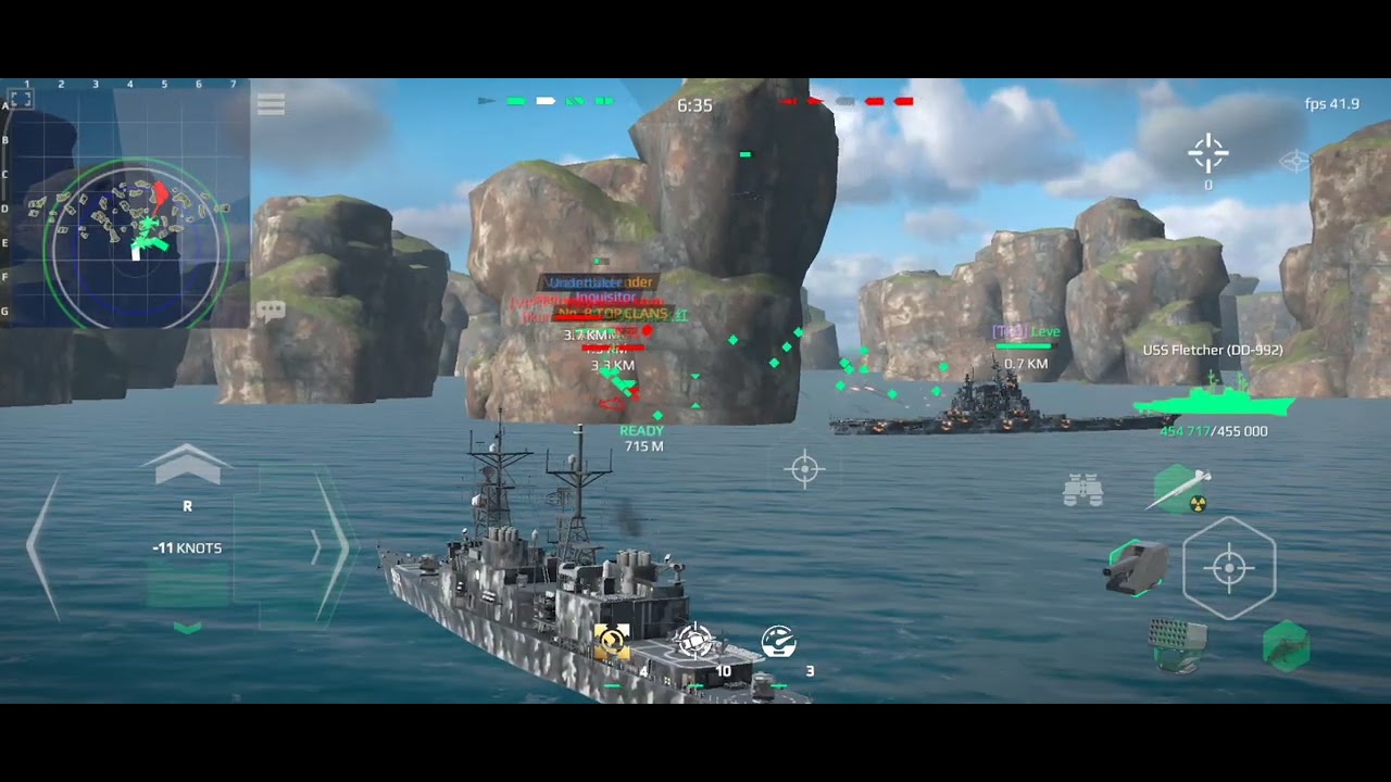Utilising friendly AFGS for counter Torpedo 😋😋 #modernwarships #ranked