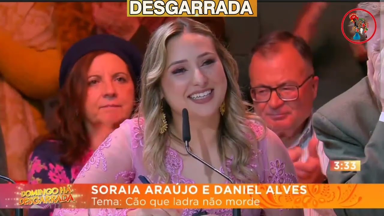 Desgarrada 🐕Cão que ladra não morde 💥Soraia Araújo 🌶Daniel Alves no Domingo Há Desgarrada 